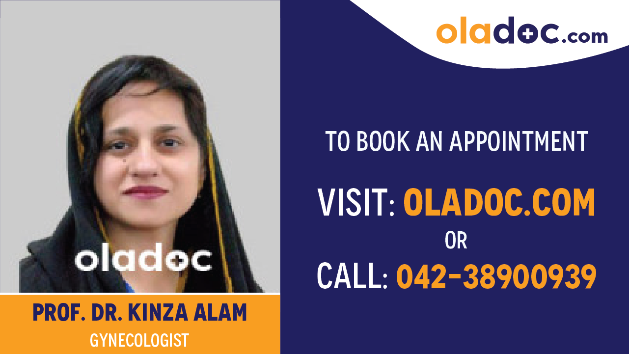 Book appointment with Dr.Kinza Alam-best Gynecologist in Rawalpindi
